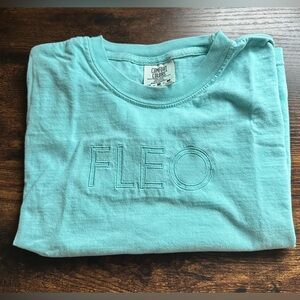 Fleo boxy crop tee